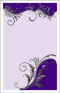 Wedding Program Cover Template 8D - Graphic 3